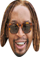 Lil Jon Celebrity Face Mask Fancy Dress Cardboard Costume Mask