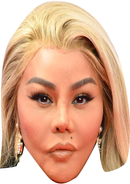 Lil Kim Celebrity Face Mask Fancy Dress Cardboard Costume Mask