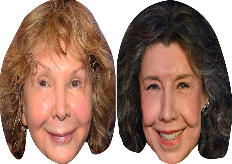 Lily Tomlin and Jane Wagner Celebrity Couple Party Face Mask Pack