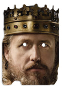 Linus Roache - King Ecbert - Vikings Celebrity Face Mask Fancy Dress Cardboard Costume Mask