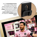 Lionel Messi Signed Poster Print – Inter Miami CF Tribute Wall Art with Signature & Jersey Number – Argentina Legend Memorabilia for Fans & Collectors