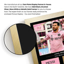 Lionel Messi Signed Poster Print – Inter Miami CF Tribute Wall Art with Signature & Jersey Number – Argentina Legend Memorabilia for Fans & Collectors