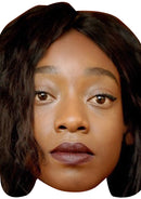 Little Simz - Top Boy Celebrity Face Mask Fancy Dress Cardboard Costume Mask