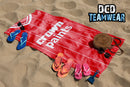 Liverpool 1982 Retro Football Lightweight Beach Gym Towel