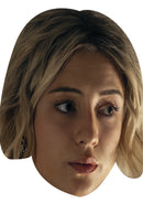 Lizzie Broadway Celebrity Face Mask Fancy Dress Cardboard Costume Mask