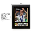 Lotte Wubben?Moy Poster Print – Arsenal & England Lionesses Defender  – Framed or Unframed – Gift for Women’s Football Fans