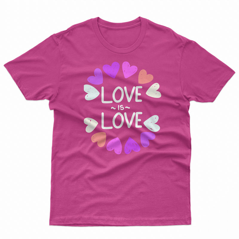 Love Is Love Pride LGBT Gay Lesbian Tee