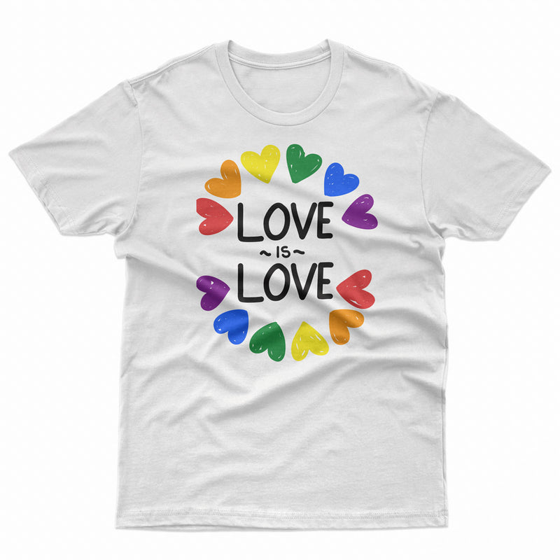 Love Is Love Pride LGBT Gay Lesbian Tee