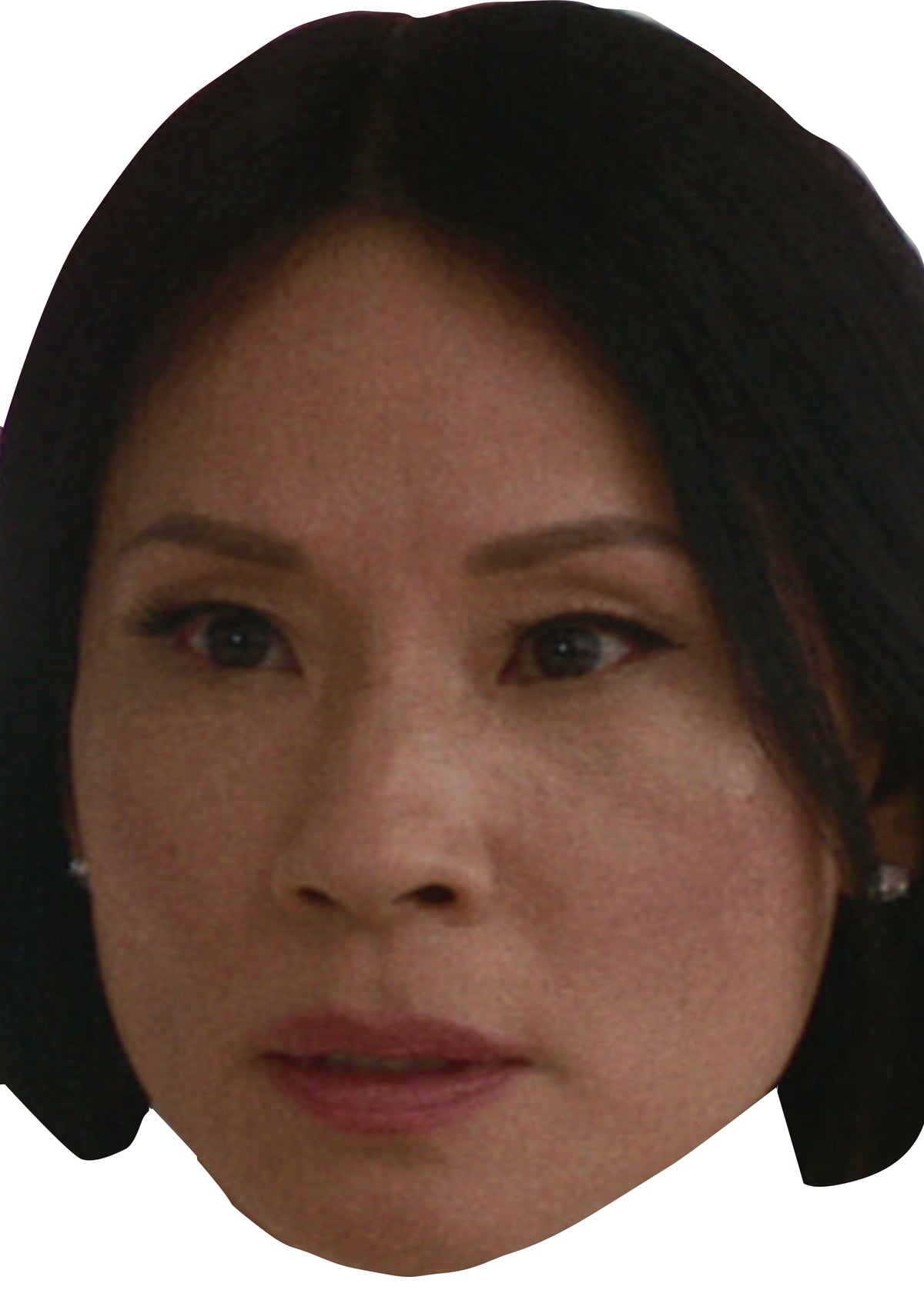 Lucy Liu Face Mask – Fancy Dress Cardboard Costume Mask – Lucy Liu Face Mask