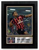 Luis Sinisterra Signed Autograph Poster Print – AFC Bournemouth – Colombia International Football Collectible – Gift for Fans & Collectors