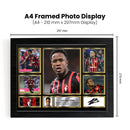 Luis Sinisterra Limited Edition Signed Football Poster Print