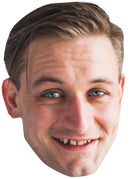 Lukas Watzl Celebrity Face Mask Fancy Dress Cardboard Costume Mask