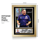 Luke Littler Darts Poster Print – The Nuke Professional Darts Player Signature Style Wall Art – PDC World Champion Memorabilia Gift for Darts Fans and Collectors