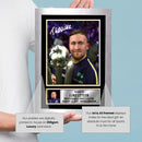 Luke Littler Signed Autograph Poster Print – PDC World Champion Darts – Sports Memorabilia Gift for Fans