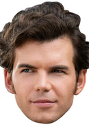 Luke Newton - Bridgerton Celebrity Face Mask Fancy Dress Cardboard Costume Mask