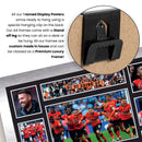 Luton Town Premier League Football Team Framed Autographed Print - Limited Edition Autograph Fan Gift – Collectible Memorabilia Merchandise