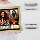 M.I.A. Singers Framed Autographed Print - Limited Edition Autograph Fan Gift – Collectible Memorabilia Merchandise