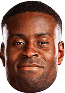 MARC GUÉHI - England Euros 2024 Celebrity Party Face Fancy Dress Cardboard Costume Mask