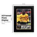 Mateus Mane Signed Football Memorabilia – Framed Autograph Display with Wolverhampton Photo & Plaque – Collector’s Gift for Fans