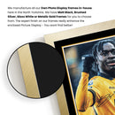 Mateus Mane Signed Football Memorabilia Plaque – Framed Autograph Display with Photo & Stats – Collector’s Gift for Fans –  Born 2007, Barreiro Portugal