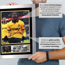 Mateus Mane Signed Football Memorabilia – Framed Autograph Display with Wolverhampton Photo & Plaque – Collector’s Gift for Fans
