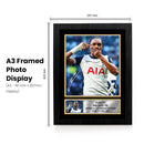 Mathys Tel Printed Autograph Poster – France & Tottenham Hotspur Football Star Wall Art – Soccer Player Memorabilia Poster Print