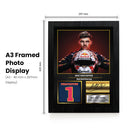 Max Verstappen Signed Poster Print – Red Bull Racing Formula 1 Wall Art – Printed Autograph F1 Racing Memorabilia – Motorsport Fan Gift Decor