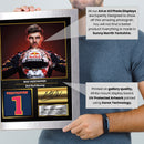 Max Verstappen Signed Poster Print – Red Bull Racing Formula 1 Wall Art – Printed Autograph F1 Racing Memorabilia – Motorsport Fan Gift Decor
