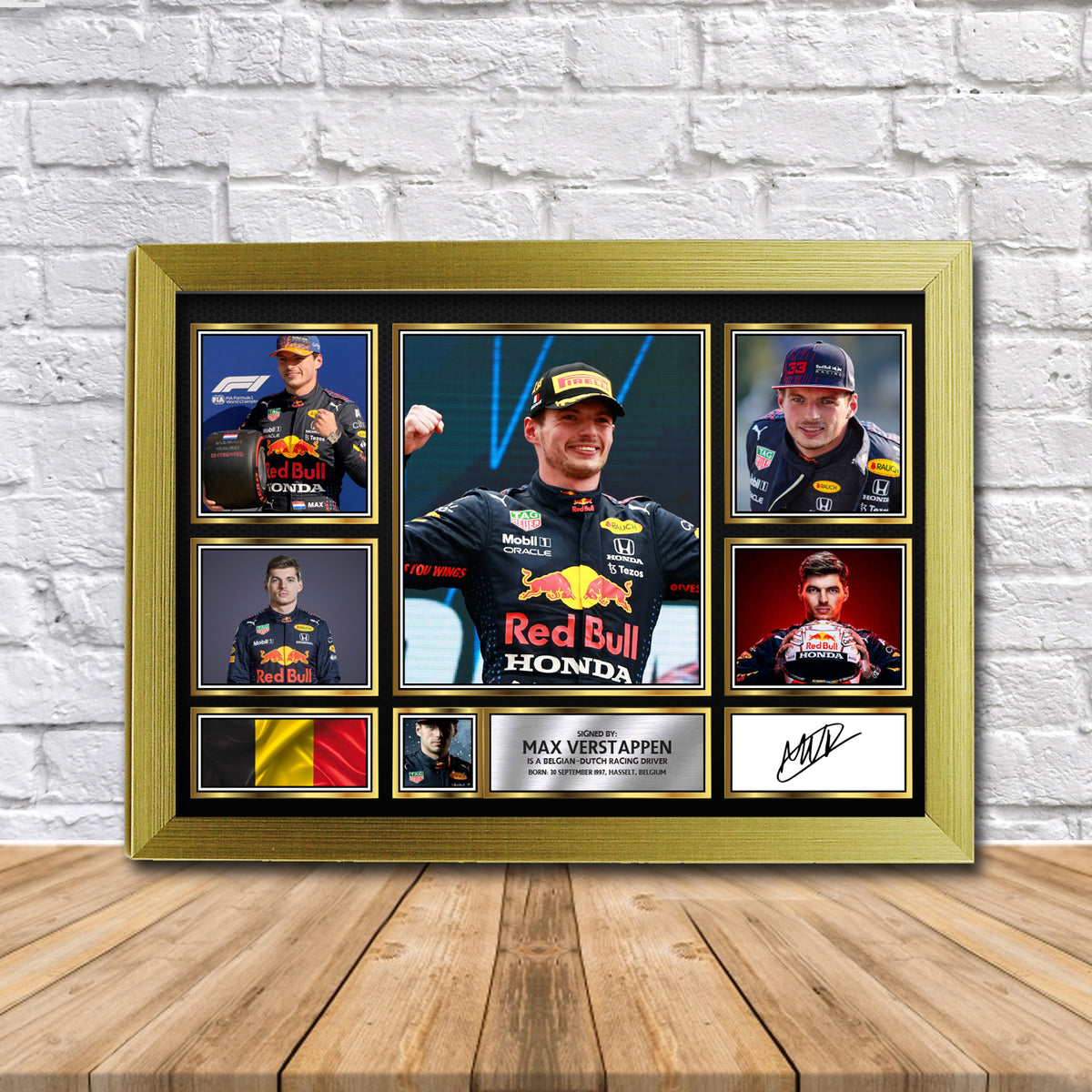 Verstappen 2 Motorsport Rugby Gift Framed Printed Signature Star Poster Print Wall Art Gift – Verstappen 2 Motorsport Rugby Gift Framed Printed Signature Star Poster Print