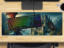 Extra Large Gaming Mouse Mat (800mm x 300mm) - Medieval 1