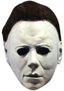 Michael Myers Halloween Mask for Adults – Full Face Horror Costume Mask with Hair, Scary Slasher Movie-Inspired Mask for Halloween Parties, Cosplay, Haunted House & Fancy Dress