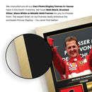 Michael Schumacher Signed Poster Print – Ferrari Formula 1 Wall Art – Printed Autograph F1 Racing Memorabilia – Motorsport Fan Gift Decor