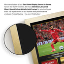 Mohamed Salah Liverpool Signed Poster Print – Football Wall Art – Printed Autograph Soccer Memorabilia – Liverpool FC Fan Gift Decor