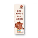 Cows & Pigs Bookmark Set – Cute Farm Animal Bookmarks for Kids & Adults – Farm Theme Stationery Gift