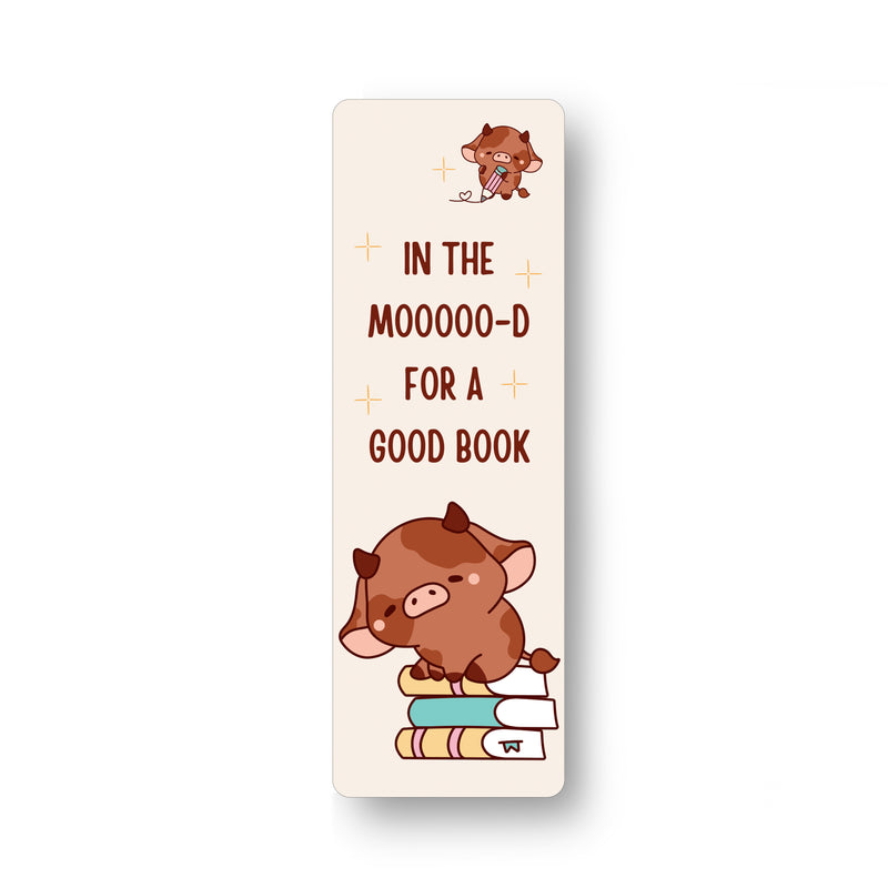 Cows & Pigs Bookmark Set – Cute Farm Animal Bookmarks for Kids & Adults – Farm Theme Stationery Gift