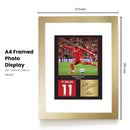 Mohamed Salah Signed Poster Print – Liverpool FC Football Wall Art – Printed Autograph Soccer Memorabilia – Mo Salah Fan Gift Decor