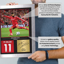 Mohamed Salah Signed Poster Print – Liverpool FC Football Wall Art – Printed Autograph Soccer Memorabilia – Mo Salah Fan Gift Decor