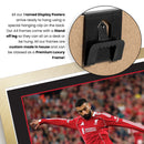 Mohamed Salah Signed Poster Print – Liverpool FC Football Wall Art – Printed Autograph Soccer Memorabilia – Mo Salah Fan Gift Decor