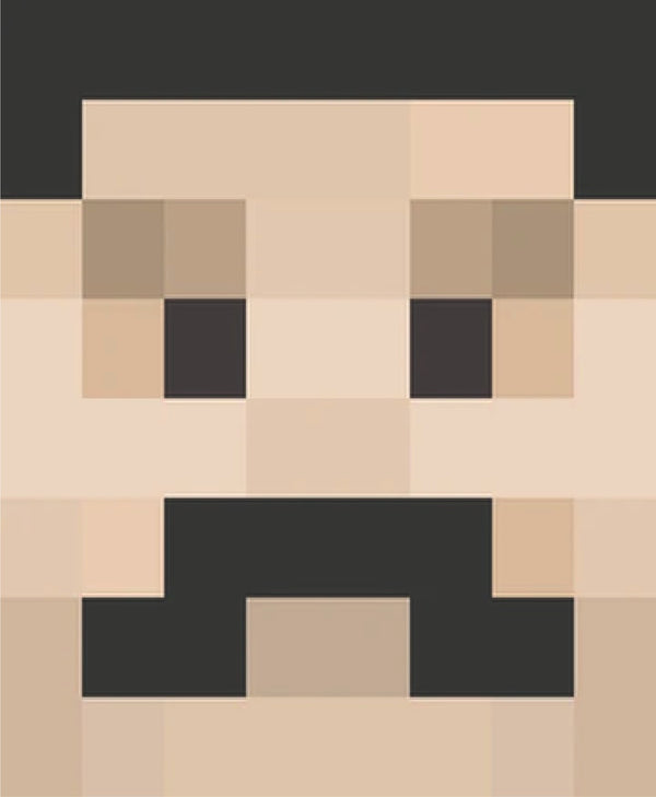 Mumbo Jumbo Minecraft Face Mask – Fancy Dress Cardboard Costume Mask