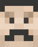 Mumbo Jumbo Minecraft Face Mask – Redstone Builder YouTuber Costume Mask for Stag Do, Fancy Dress, Gaming Parties & Minecraft Fans – Adult Card Mask