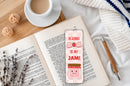 Reading Is My Jam Bookmark – Cute Book Lover Gift for Readers & Students – Fun Literary Accessory