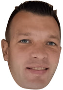 Madars Razma - Darts Face Mask Fancy Dress Cardboard Costume Mask