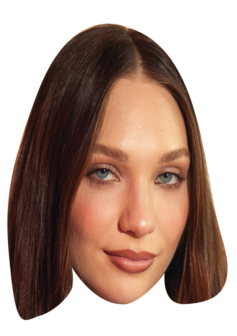 Maddie Ziegler Celebrity Face Mask Fancy Dress Cardboard Costume Mask