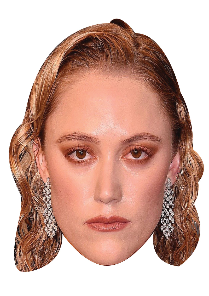 Maika Monroe Celebrity Face Mask Fancy Dress Cardboard Costume Mask