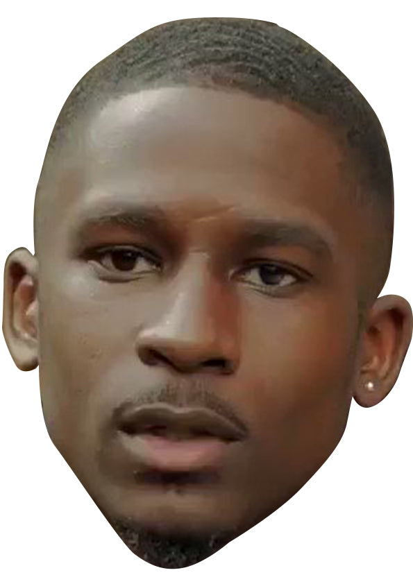 Malcolm Kamulete - Top Boy Celebrity Face Mask Fancy Dress Cardboard Costume Mask