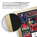 Manchester United Premier League Football Team Framed Autographed Print - Limited Edition Autograph Fan Gift – Collectible Memorabilia Merchandise