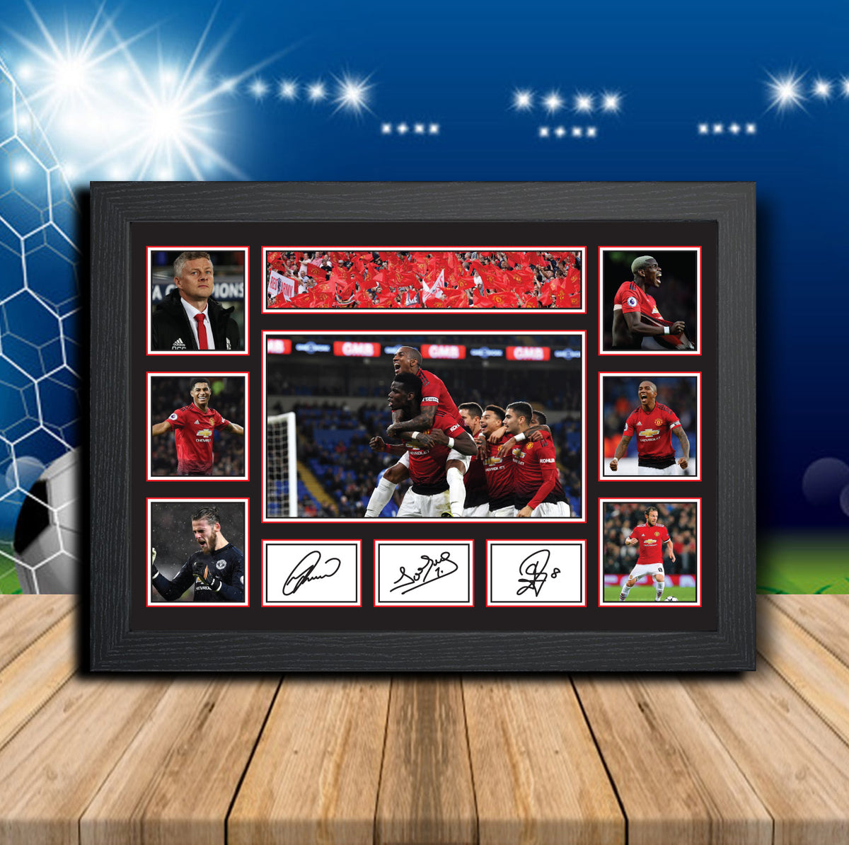 Manchester players rashford de gea mata Team Player Printed Signature Poster Print Gift – Manchester players rashford de gea mata Team Player Printed Signature Poster