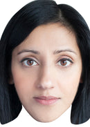 Manjinder Virk Celebrity Face Mask Fancy Dress Cardboard Costume Mask