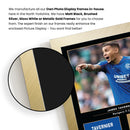 James Tavernier Signed Poster Print – Rangers FC Captain Tribute Wall Art with Signature & Jersey No. 2 – Premier Defender Icons Memorabilia for Fans & Collectors
