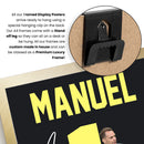 Manuel Neuer Signed Poster Print – Germany National Team Goalkeeper Tribute Wall Art with Signature & Jersey Number 1 – Iconic Captain Memorabilia for Football Fans & Collectors